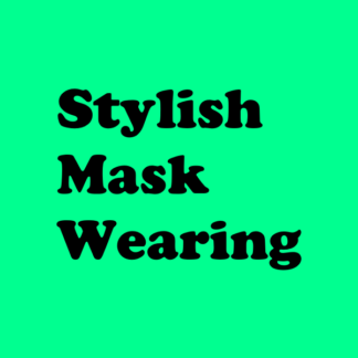 Most Stylish Corgi Wearing a Mask